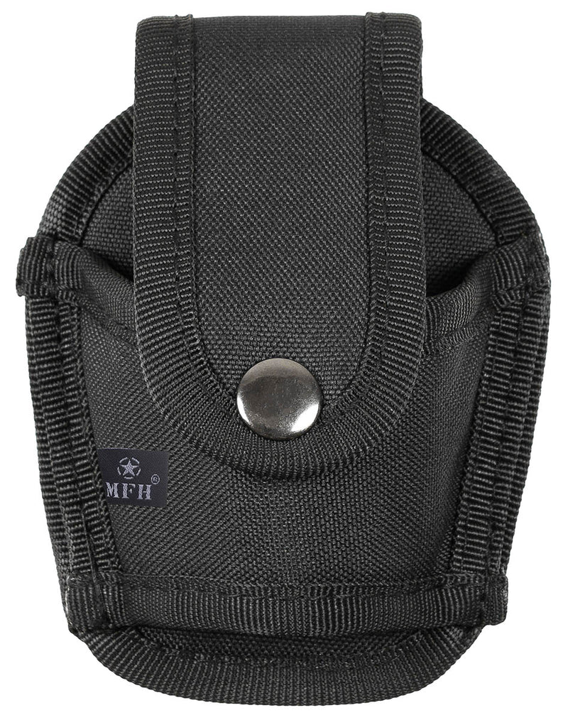 Porte-menottes ouvert MFH en nylon à bouton-pression 12 x 6-9 x 3 cm 50 g