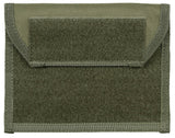 Poche de poitrine MOLLE MFH en polyester 18 × 14 cm à deux compartiments plats