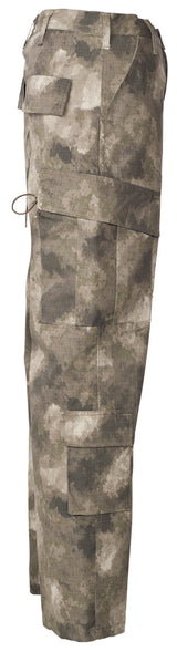 Pantalon de combat US ACU MFH Rip Stop 100 % coton huit poches logements genouillères