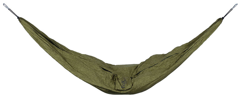 Hamac Fox Outdoor Light en polyester 290 x 150 cm avec mousquetons métalliques