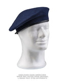 Béret de l'armée tchèque en pure laine, stock ancien jamais distribué