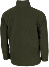 Pull Troyer MFH en micropolaire 200 g/m² col montant à glissière et protège-menton