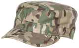Casquette de treillis US ACU MFH en coton Rip Stop à panneau auto-agrippant