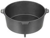 Marmite Fox Outdoor en fonte type Dutch Oven 3,8 ou 5,7 l sur trois pieds