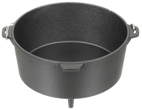 Marmite Fox Outdoor en fonte type Dutch Oven 3,8 ou 5,7 l sur trois pieds