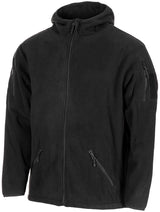 Veste polaire MFH Tactical à capuche et poches de bras à glissières YKK