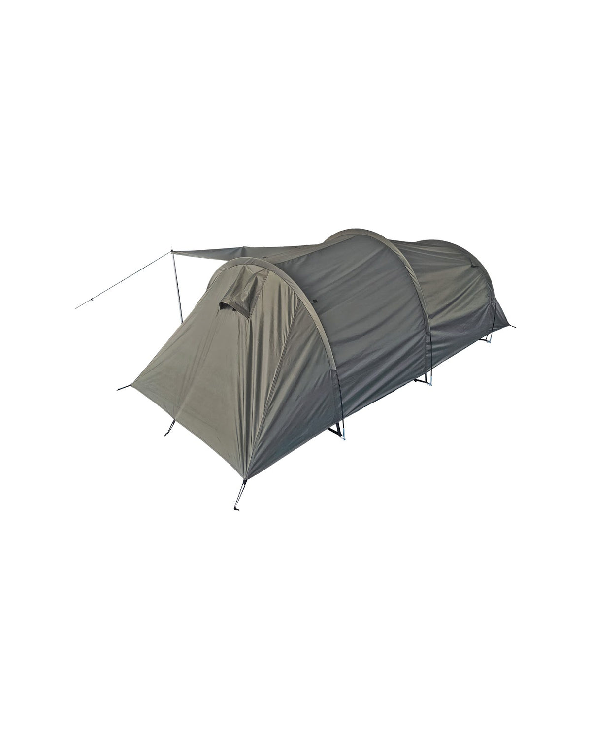 Tente Mil-Tec 2 places 390 x 130 x 120 cm avec abside de rangement et auvent 3,7 kg