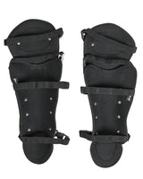 Protège-tibia Mil-Tec Anti Riot à coque polyéthylène, mousse EVA et fermetures rapides