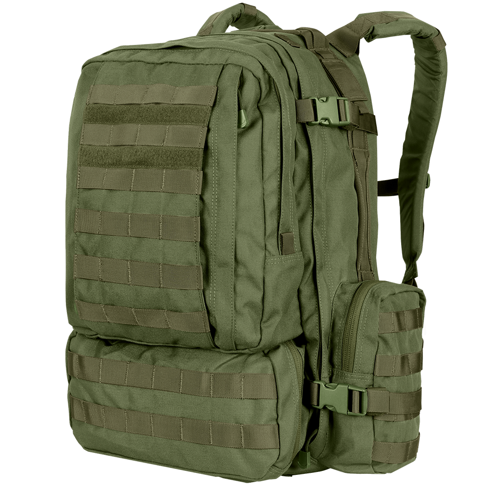 Sac à dos Condor 3 Day Assault Pack 50 L ceinture amovible et dos ventilé