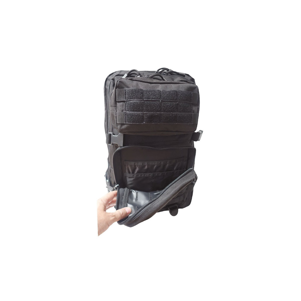 Sac à dos SDSWAT 42 litres en polyester 600D enduit PVC lot de dix