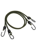 Tendeur élastique Mil-Tec vendu par paire en latex 6 mm longueur 75 cm crochets acier