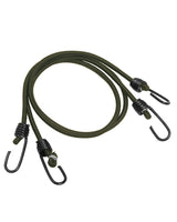 Tendeur élastique Mil-Tec vendu par paire en latex 6 mm longueur 75 cm crochets acier