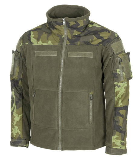 Veste polaire MFH Professional Combat à glissières YKK et renforts Ripstop