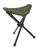 Tabouret pliant trépied Mil-Tec en polyester Oxford 35 × 35 × 44 cm charge 100 kg