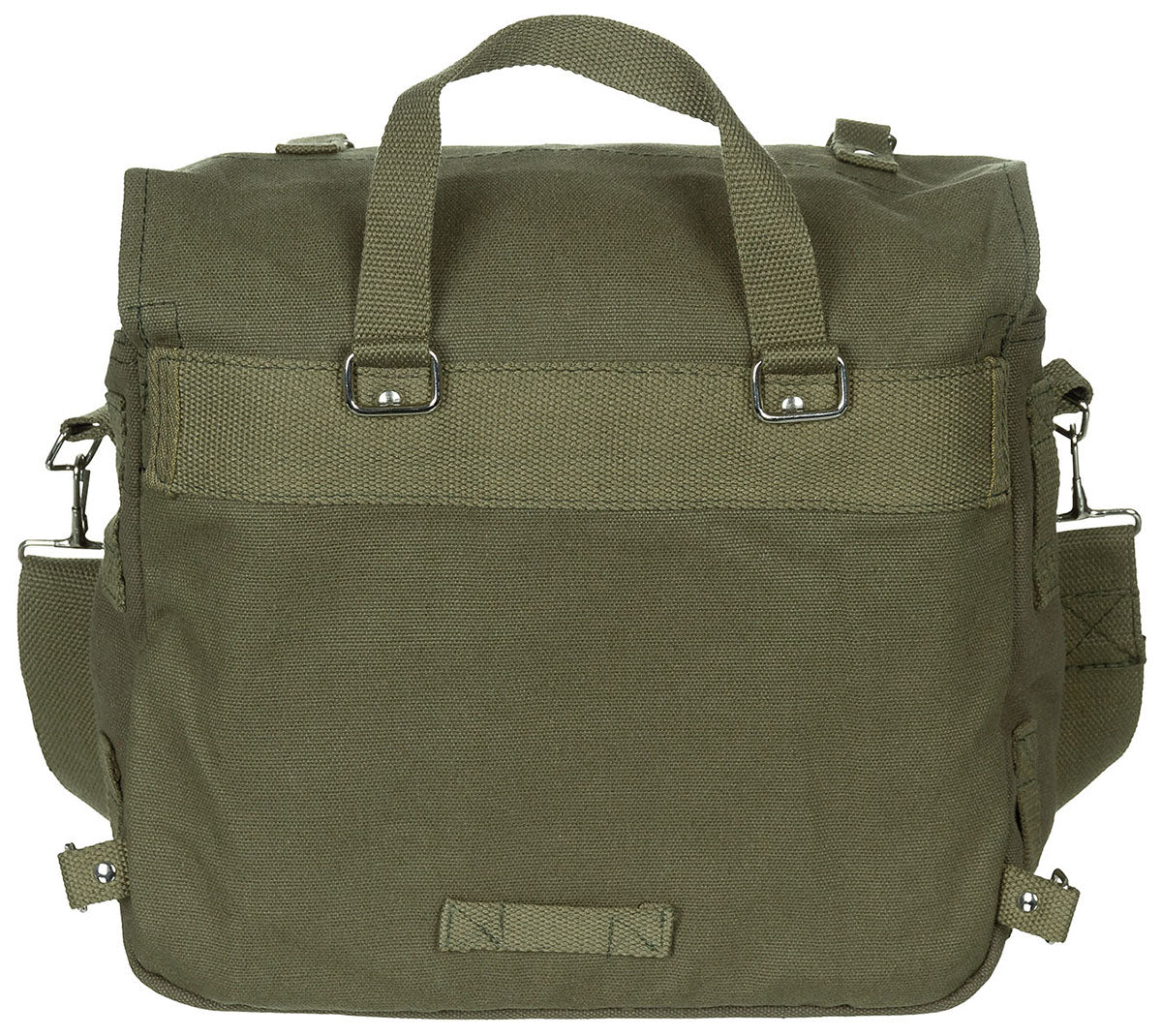 Sacoche de combat type BW MFH 8 l en toile de coton 32 x 23 x 12 cm à rabat