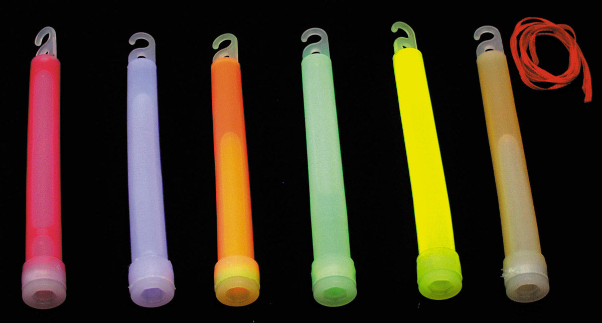 Bâton lumineux chimique MFH 15 x 1,5 cm à usage unique autonomie 8 à 12 heures