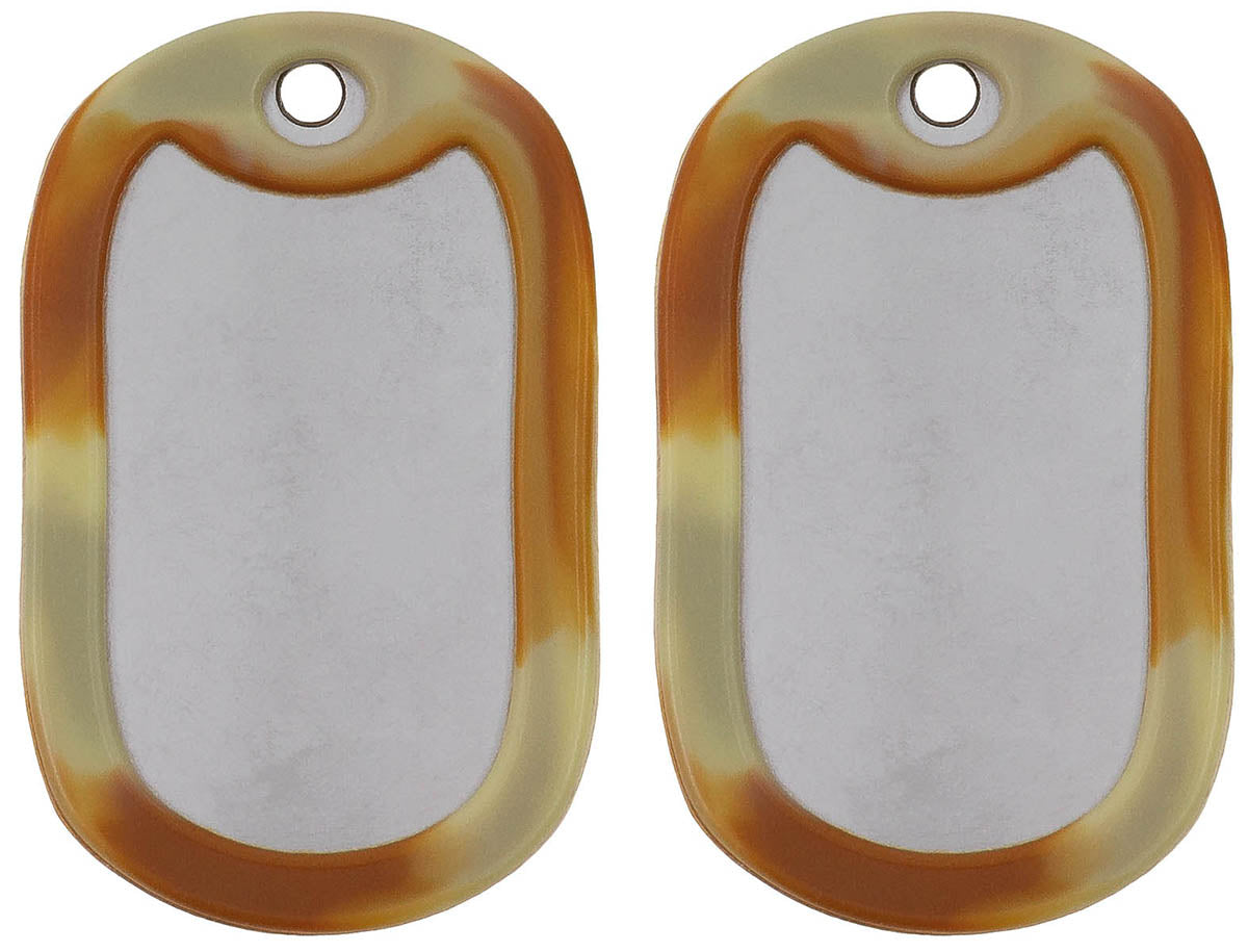Silencieux en silicone MFH Type II et Type IV pour plaques d'identité