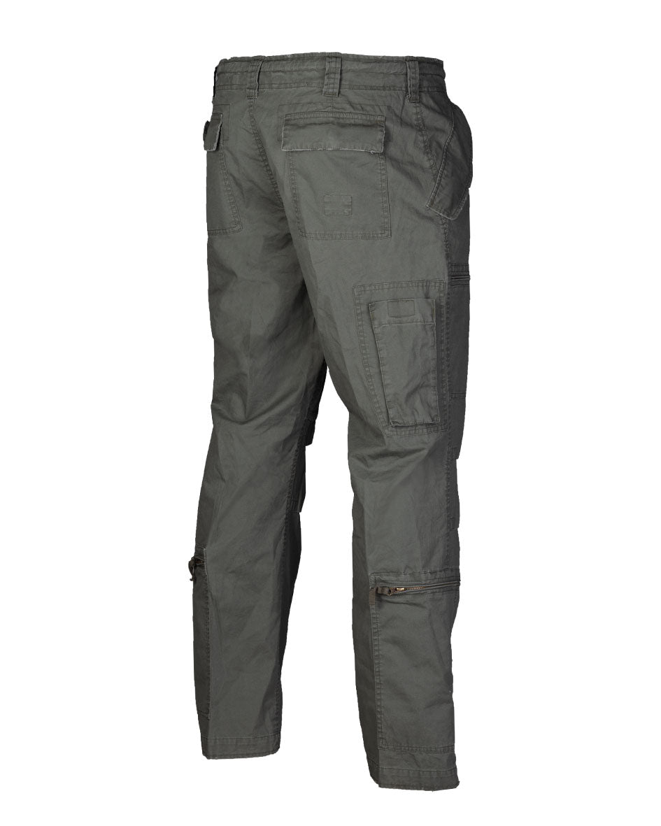 Pantalon tactique Mil-Tec en coton sergé à jambe droite avec dix poches
