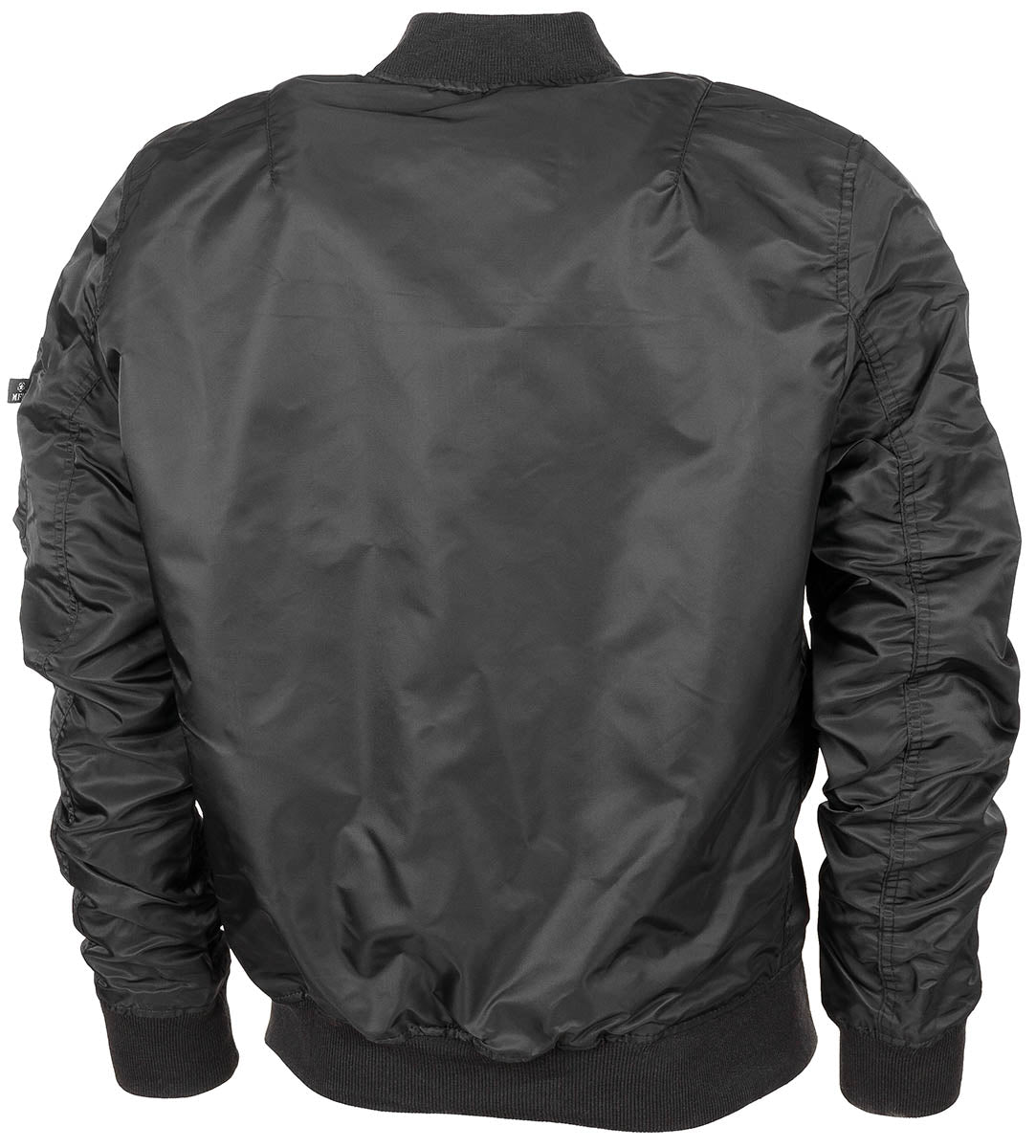 Blouson de vol MFH US MA1 non doublé en nylon avec bords-côtes doubles