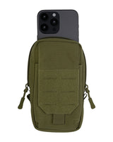 Pochette utilitaire Mil-Tec MOLLE Fieldcom en polyester 700D 16 × 8,5 × 3,5 cm 107 g