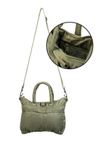 Sacoche type sac à casque d'aviateur Mil-Tec en nylon 28 × 21 × 6 cm avec bandoulière