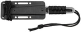 Couteau à lame fixe Action I Fox Outdoor lame tanto 8,5 cm manche tressé 60 g