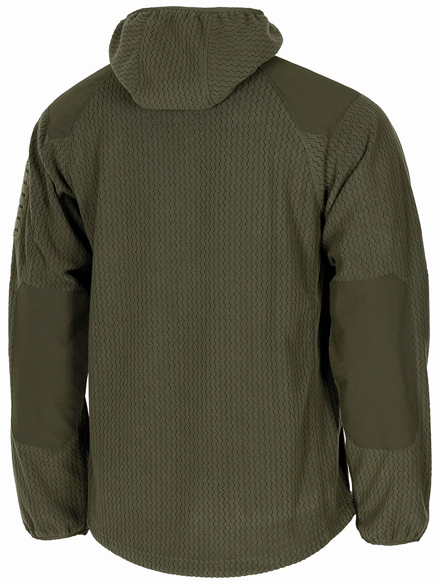 Veste polaire MFH ViperGrid à renforts d'épaules et de coudes résistants