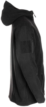Veste polaire MFH Tactical à capuche et poches de bras à glissières YKK