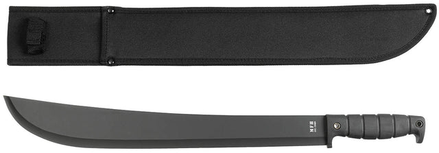Machette Kongo MFH lame acier 3Cr13 de 44 cm manche caoutchouc garde-doigts