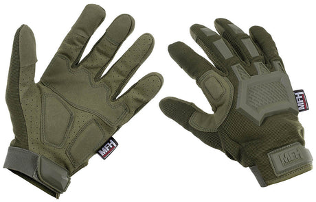 Gants tactiques MFH Professional Action à paume perforée et doigts rabattables