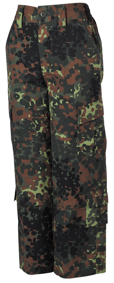 Ensemble enfant MFH type US ACU en Ripstop, veste et pantalon, quinze poches