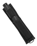 Matraque télescopique Mil-Tec acier au carbone 16 / 41 cm poignée TPE avec étui nylon