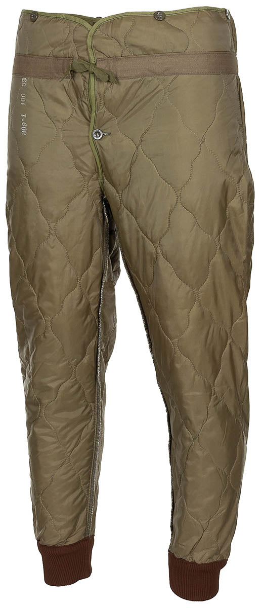 Sous-pantalon tchèque M 85, surplus comme neuf pour le chantier et le travail extérieur, lot de 5