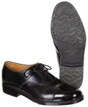 Chaussures basses britanniques en cuir, surplus d'occasion, lot de 10