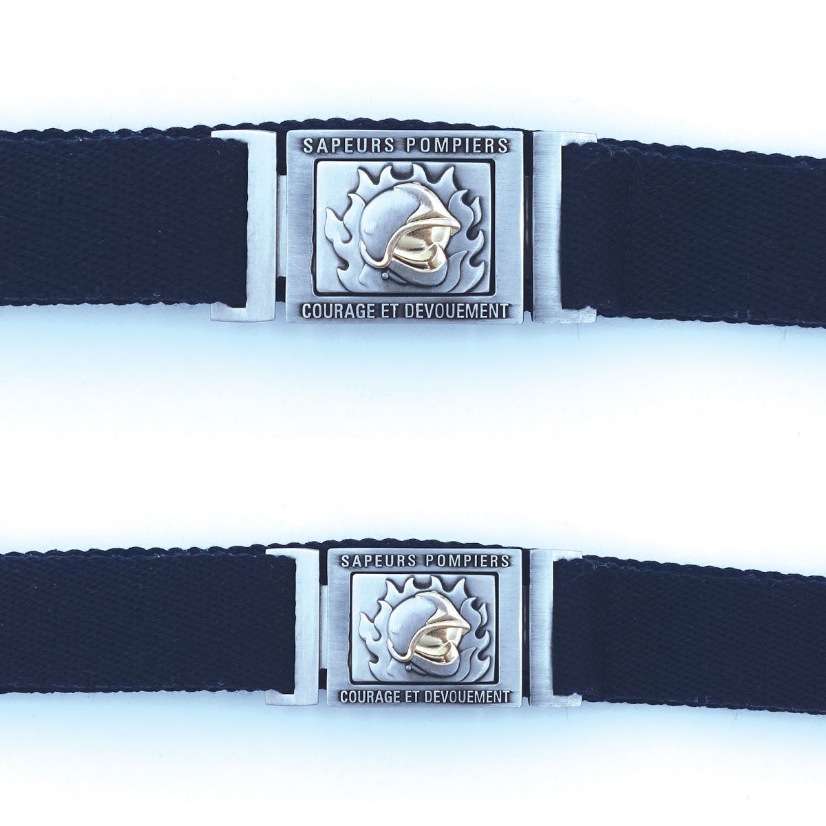 Ceinture Patrol Equipement 140 x 3,2 cm dos auto-agrippant boucle mate gravée