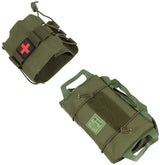 Pochette médicale MFH Tactical IFAK à extraction rapide 25 x 15 x 5 cm 220 g