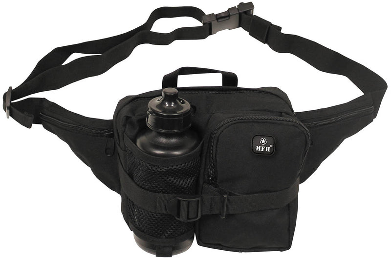 Sacoche de hanche MFH avec bouteille 500 ml et compartiment 21 x 16 x 6 cm