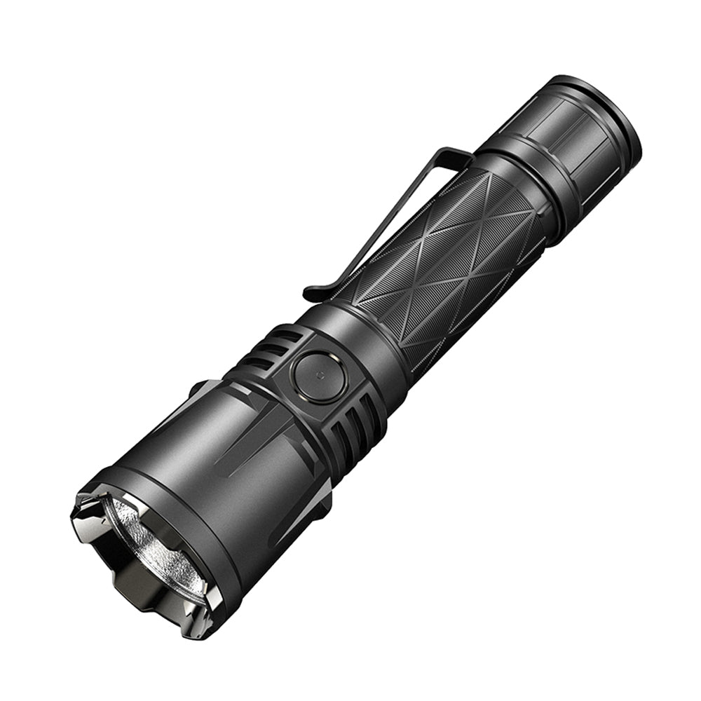 Lampe projecteur Klarus XT21X PRO 4 400 lumens portée 336 m IPX8 en alliage d'aluminium de qualité