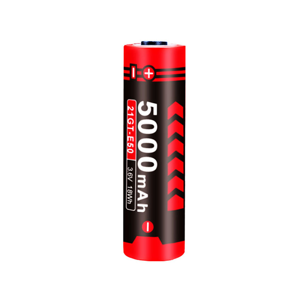 Pile Klarus 21GT-E50 21700 5000 mAh lithium-ion 3,6 V rechargeable, référence appairée