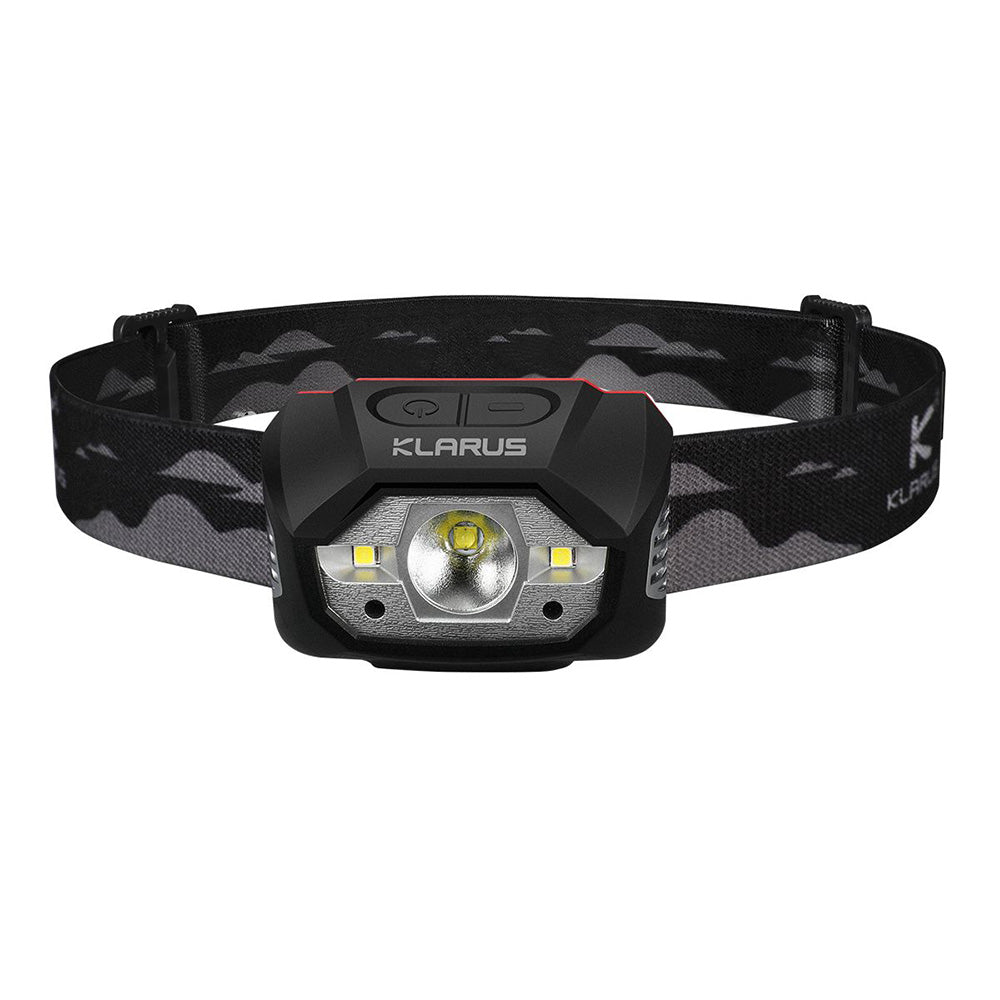 Lampe frontale Klarus HM1 440 lumens portée 100 m IPX6 en alliage d'aluminium de qualité