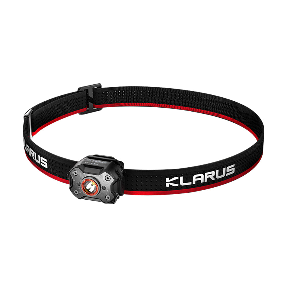 Lampe frontale Klarus HM3 670 lumens portée 90 m IPX5 en polymère