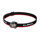 Lampe frontale Klarus HM3 670 lumens portée 90 m IPX5 en polymère