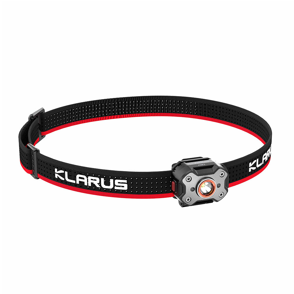 Lampe frontale Klarus HM3 670 lumens portée 90 m IPX5 en polymère
