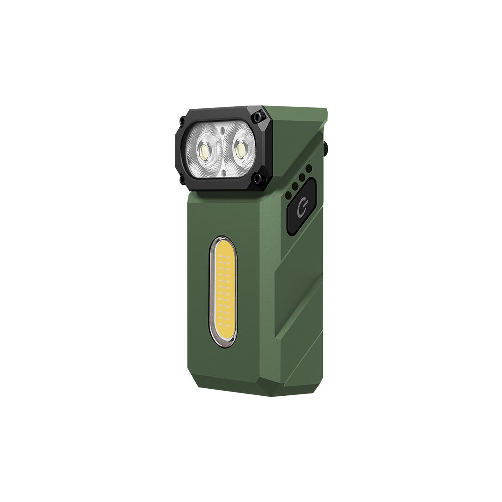 Lampe de casque Klarus E8 1 000 lumens portée 110 m IPX6 en alliage d'aluminium de qualité