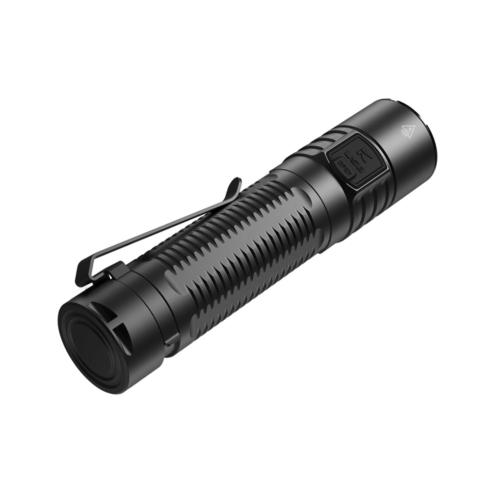 Lampe torche Klarus G15 V2.0 4 200 lumens portée 200 m IPX8 en alliage d'aluminium de qualité