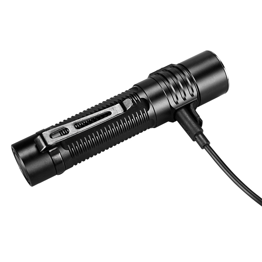 Lampe torche Klarus G15 V2.0 4 200 lumens portée 200 m IPX8 en alliage d'aluminium de qualité