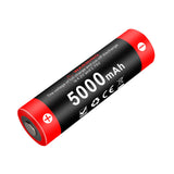 Pile Klarus 21700 5000 mAh lithium-ion 3,6 V rechargeable pour lampes haute puissance