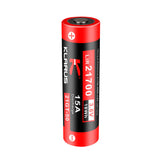 Pile Klarus 21700 5000 mAh lithium-ion 3,6 V rechargeable pour lampes haute puissance