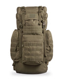 Sac à dos 72h Mil-Tec BW Gen. II 65 L en polyester 600D avec housse de pluie intégrée