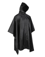 Poncho Mil-Tec Basic en polyester ripstop enduit 207 x 141 cm pour 260 g avec œillets
